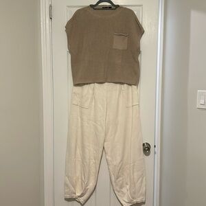 Free people inspired lounge set